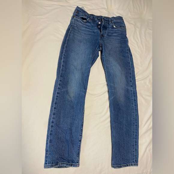 Levi’s mom jean straight leg 501 - Picture 1 of 4